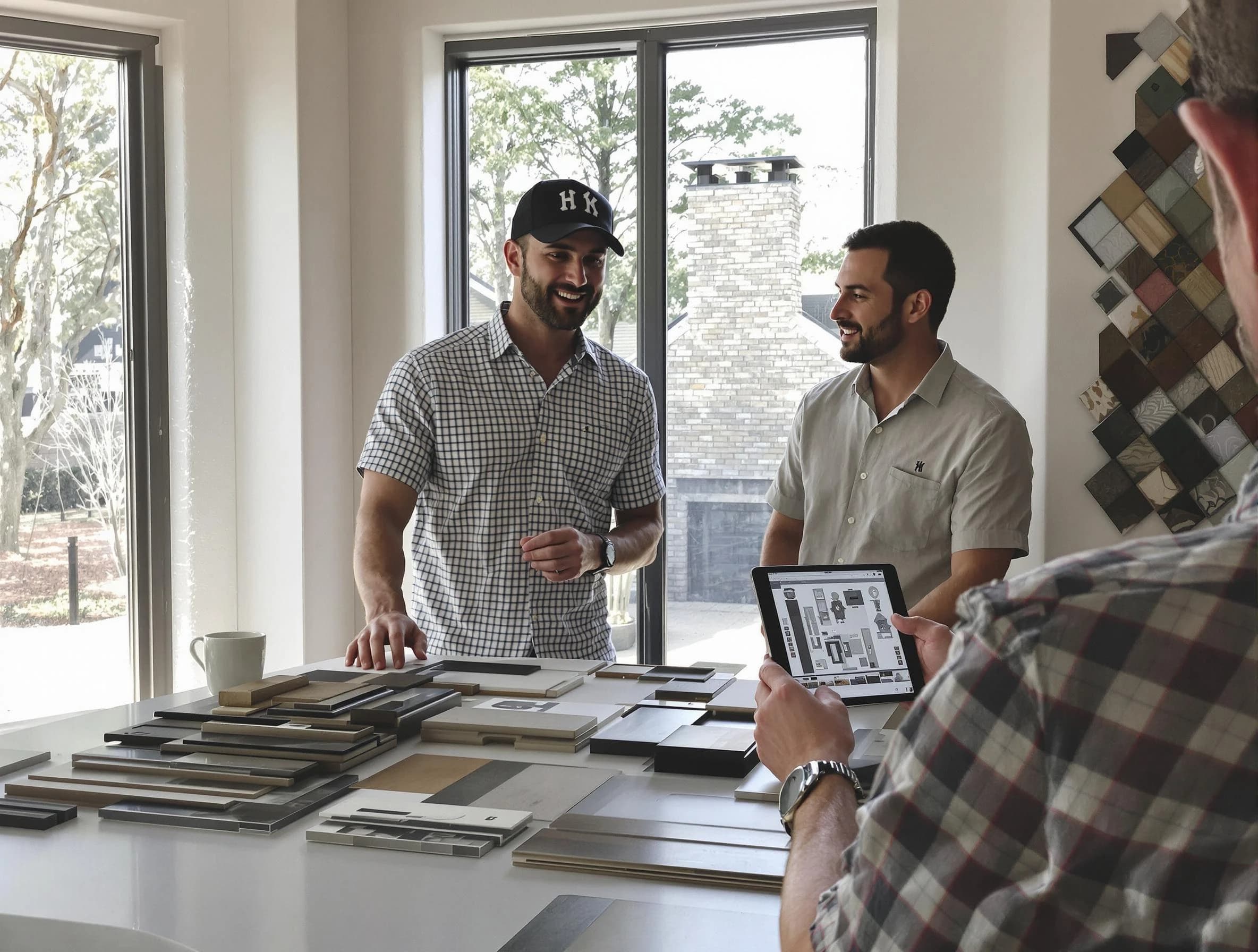 Medford Chimney Sweep remodeling a chimney and fireplace in Medford, MA