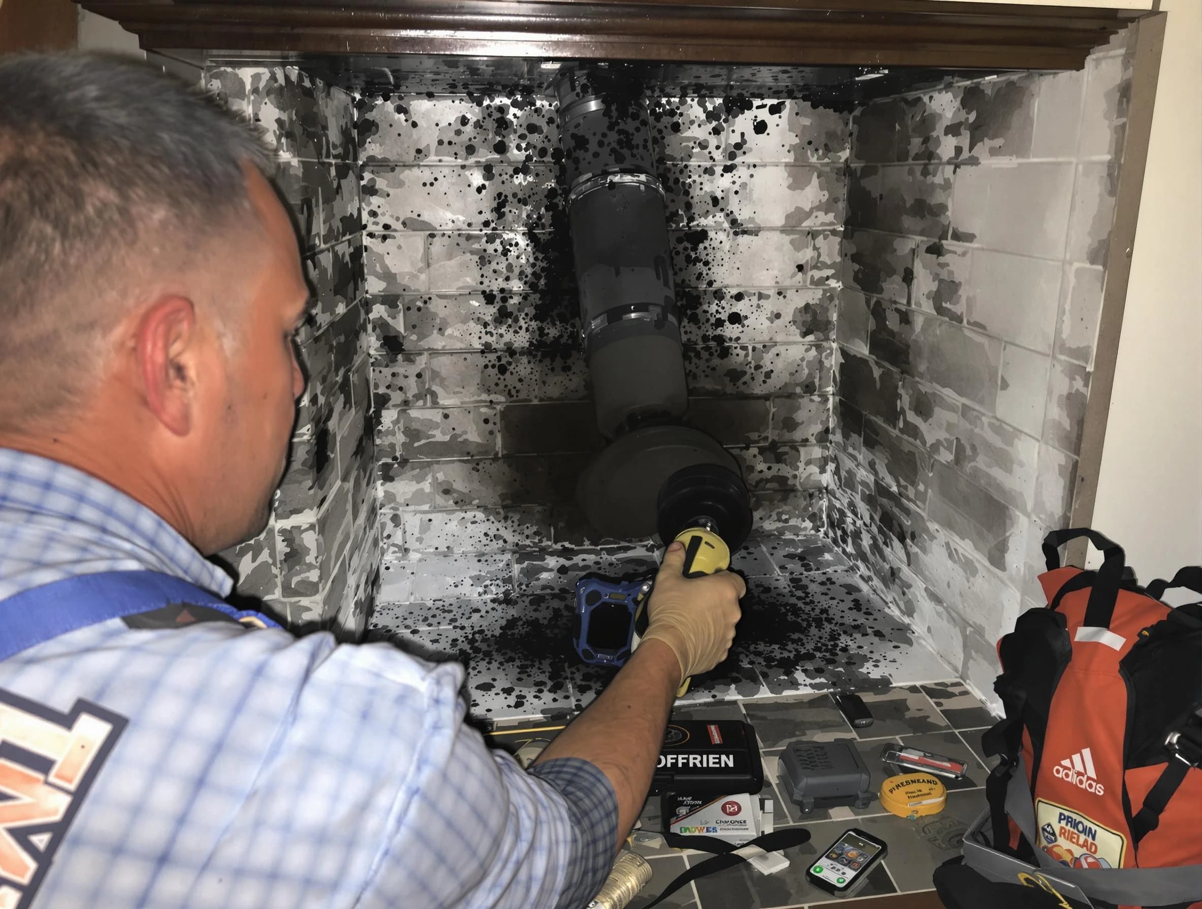 Creosote removal service by Medford Chimney Sweep in Medford, MA