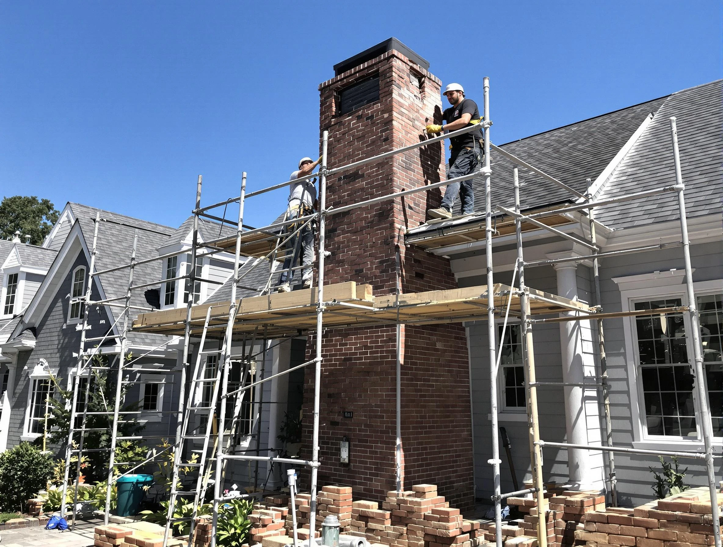 Chimney Rebuilding in Medford