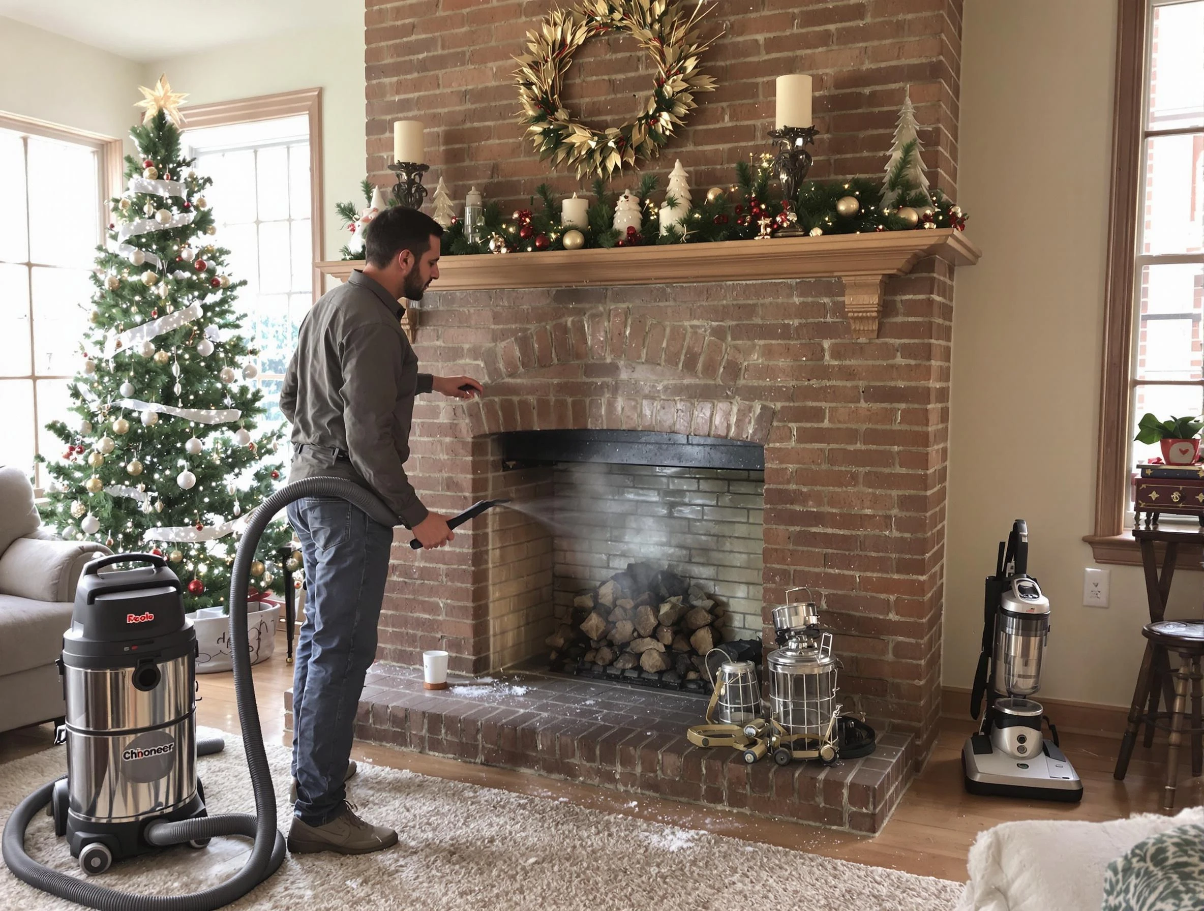 Fireplace Cleaning in Medford